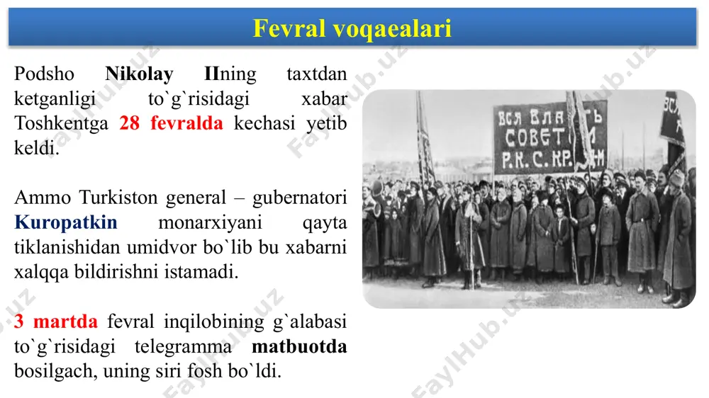 turkiston dasturi va hokimiyatini o‘rnatilishi - Page 5