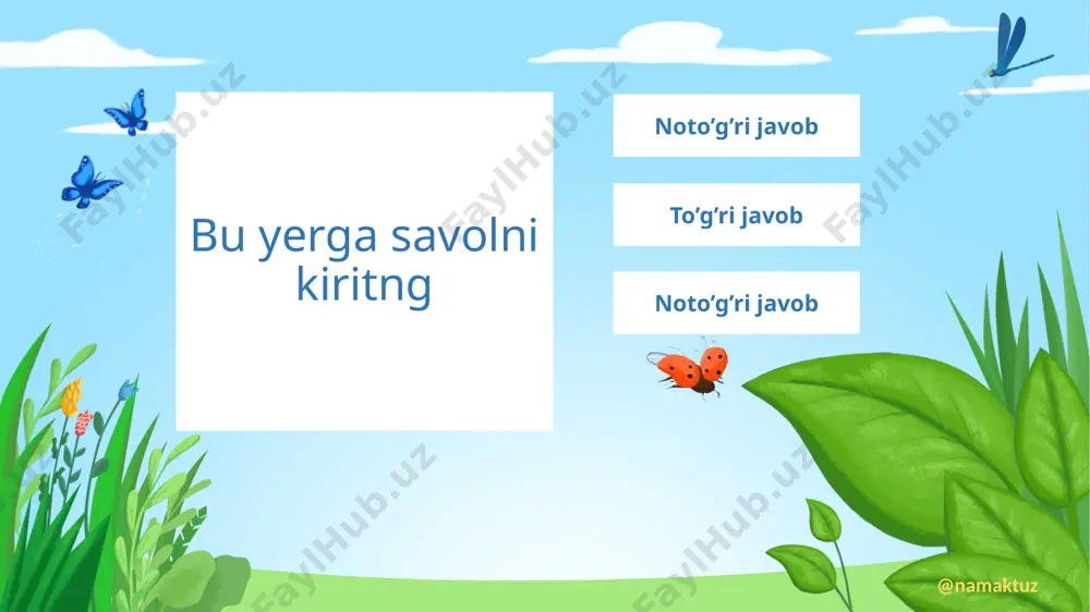 interaktiv test taqdimoti - Page 3