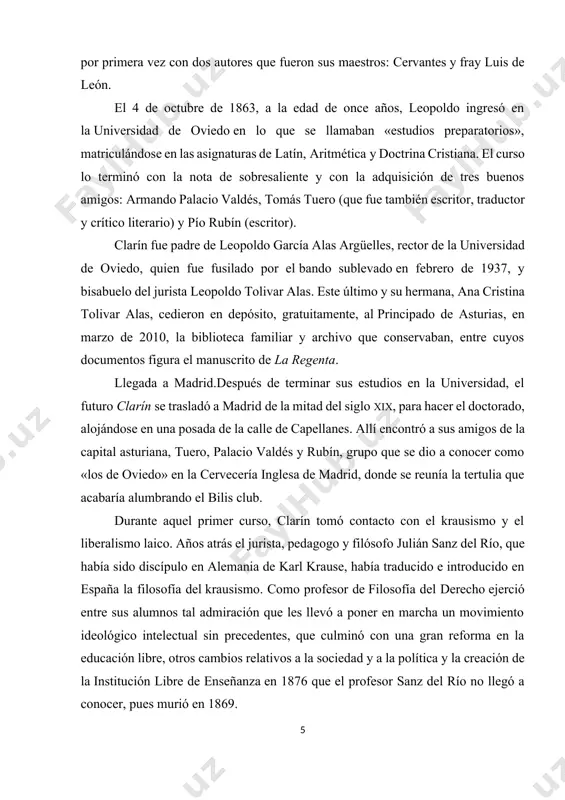 ico intelectual sin precedentes, que culminó con una gran reforma en la educación libre, otros cambios relativos a la sociedad y a la política y la creación de la institución libre de enseñanza en 1876 que el profesor sanz del río no llegó a conocer, pues murió en 1869. en agradecimiento a su labor de europeización y renovación, sanz del río, hombre íntegro y religioso, pero considerado como una amenaza al monopolio docente de la iglesia católica y hereje recalcitrante,​ fue expulsado de su cátedra por las fuerzas conservadoras, con duras (aunque jurídicamente inconsistentes) campañas orquestadas por sectarios del "neo-catolicismo", una nueva facción ultra propiciada por la reciente encíclica de pío ix. tal acoso y persecución, a imagen y semejanza de los procesos de la inquisición, llevaría a una reacción de repulsa contra los estamentos gubernamentales docentes entre los discípulos de sanz del río, luego destacados krausistas como joaquín costa, …
