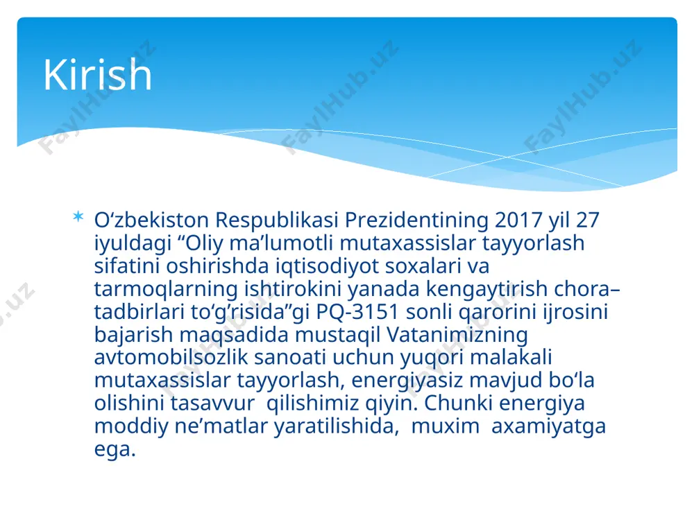 ifatni boshqarish tizimi bo‘yicha faoliyat yuritib kelmoqda, 2007 yildan boshlab 4 o‘qli platformalarni tsement tashuvga, vagonlarga qayta jihozlash ishlari va temir yo‘l kesishmalari uchun to‘siq ( uzp ) ishlab chiqarish yo‘lga qo‘yildi. taʼkidlash joizki, korxona tomonidan sifat sohasidagi siyosatda alohida eʼtibor qaratilgan. sho‘ba korxona tomonidan xalqaro standart talablariga muvofiq sifat menejment tizimmi yana-da rivojlantirish borasida qator vazifalarni o‘z zimmasiga olib, yuk vagonlarini taʼmirlash hajmini oshirish, va sotuv hajmini oshirishni rejalashtirgan. tokarlik stanogi - mashinasozlikda — asosan, doiraviy sirtli buyumlarga yoʻnib ishlov beradigan stanok; metall kesish stanoklarining asosiy guruhini tashkil qiladi. tokarlik stanogi yordamida sirtlarni yoʻnish, sirtlarda ichki va tashqi rezbalar ochish, parmalash, zenkerlash parmalangan teshiklarga tozalab ishlov berish, teshiklarni yoʻnib kengaytirish, plashka hamda metchiklar bilan rezba ochish, bir-biriga ishqalab moslash mumkin. asosiy harakatni zagotovka xomaki detal, qoʻshimcha harakatni kesuvchi asbob — keskich bajaradi. zagotovka povolokli, kulachokli, gidravlik yoki pnevmatik patron orqali stanok shpindelidan aylanadi; shpindel esa tezliklar qutisidan harakatlanadi. keskich …