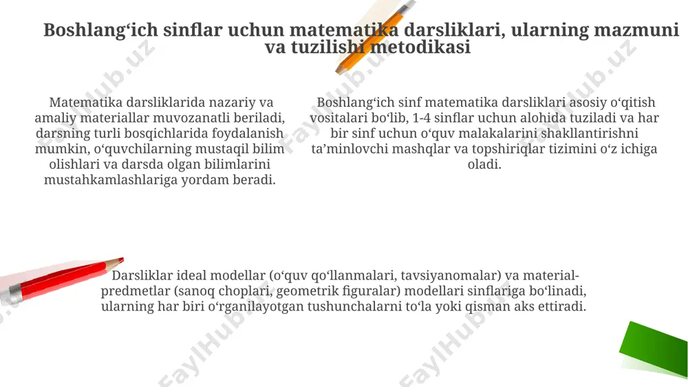 boshlang‘ich sinf matematika darslarida o‘qitish metodlari - Page 5