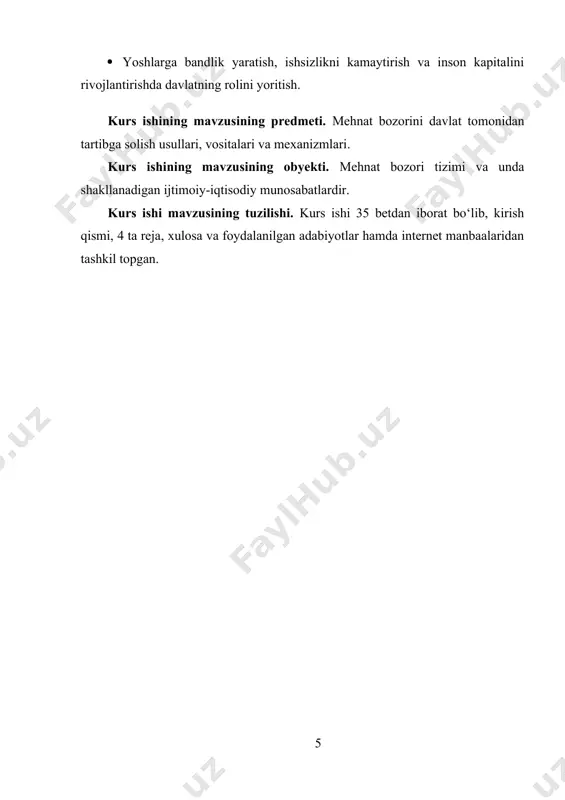 deb ataladi. agar xaridor va sotuvchilar o‘zlarining qidirish hududini faqatgina mahalliy hudud bilan cheklasa, bunga mahalliy mehnat bozori deyiladi. har qanday mehnat bozorida kategoriyasiga ko'ra ishchilaming xususiyati va soni muntazam ravishda o‘zgarib turadi. ayni paytda bir kategoriyadan boshqasiga o‘tuvchi ishchilar miqdori ham juda ko‘p bo‘ladi. mehnat bozorida 4 ta asosiy oqim bo‘lishi mumkin: 1. ish bilan band ishchilar o‘zlari ishlayotgan ishni tashlab ketib yoki undan haydalib, ishsizlarga aylanishadi (ya’ni majburiy tarzda vaqtincha yoki butkul ishdan haydaladi). 2. ishsizlar esa yangidan ishga joylashib, yana ish bilan bandlikka erishadilar. 3. ishchi kuchi tarkibiga kirgan ishchilar ishsiz yoki ish bilan band ekanliklaridan qat’i nazar, pensiyaga chiqish yoki shunchaki ishlashni xohlamaganliklari tufayli ishlab chiqarishda ish bilan band bo‘lgan xodimlar toifasini tark etishi mumkin . 4. ilgari hech ham ishlamagan ishchilar o‘zlariga ish topish yoki uni qidirish orqali yana mehnat bozoriga kirishlari mumkin. aholi ishsiz qatlaminingjami ishchi kuchiganisbati aholining ishsizlikdarajasini aniqlashda yordam beradi. garchi bunda …