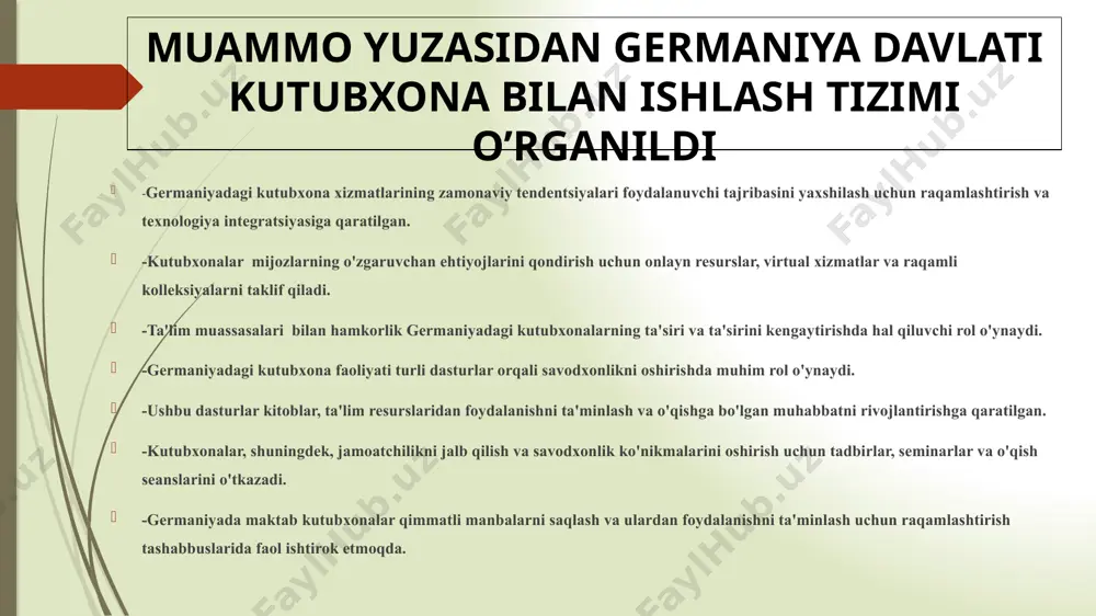 maktabda kutubxona faoliyatini samarali yo‘lga qo‘yish - Page 5