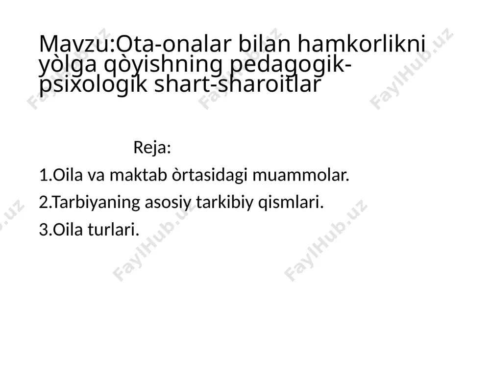 satimova layloning tarbiya fanidan mustaqil ta'lim ishi - Page 2