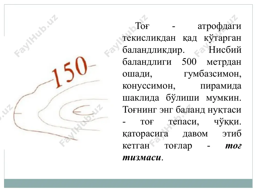 topografik karta va plandarda tasvirlanishi - Page 5