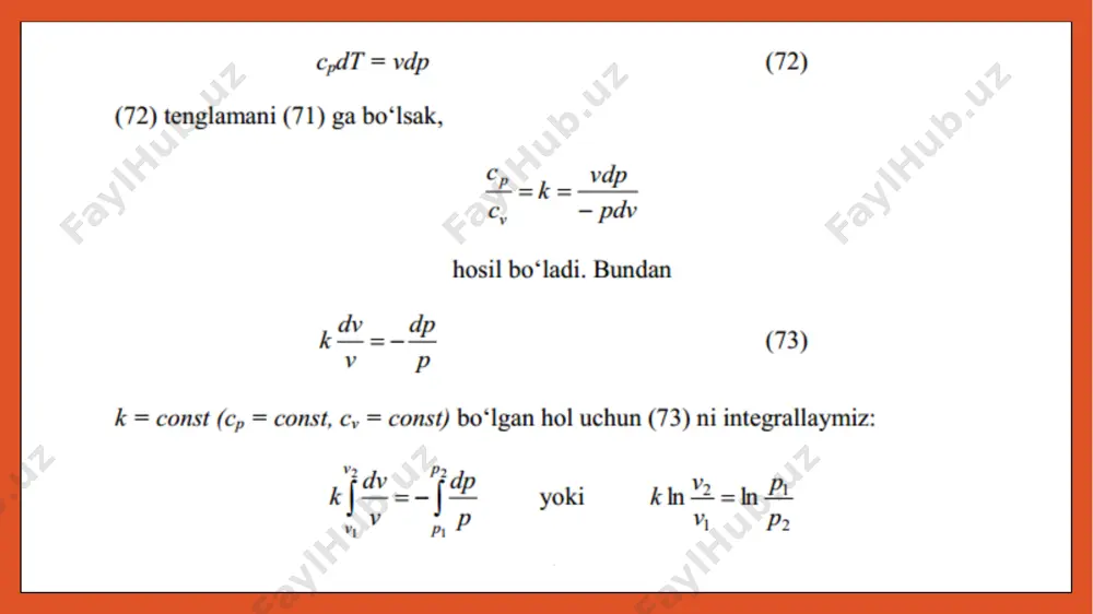 issiqlik texnikasining nazariy asoslari - Page 4
