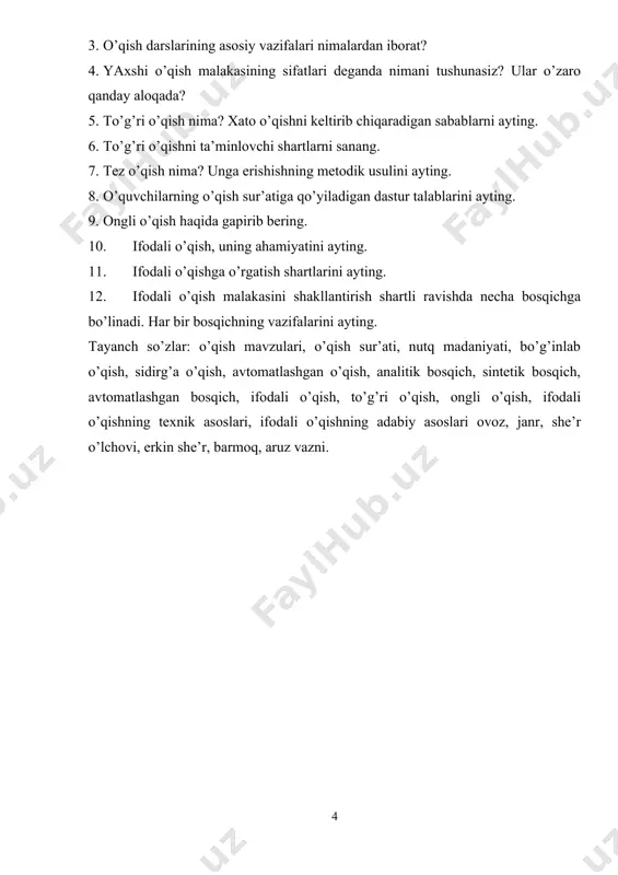 yaxshi o’qish malakasining sifatlari - Page 4