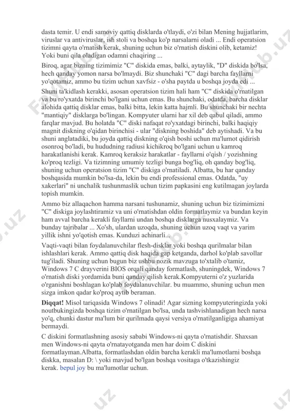 yuklashingiz mumkin bo'lgan diskni olamiz. biz uni haydovchiga joylashtiramiz, bios-da biz undan yuklashni tanlaymiz, kutamiz. diskda biz halokatli ehtiyojlarimizni qondirish uchun ko'plab dasturlarni topamiz. hozir deyarli har qanday yuklash diskida mavjud bo'lgan eng keng tarqalgan dastur acronis disk director hisoblanadi. bu biz uchun juda mos keladi, ayniqsa hamma narsa aniq va rus tilida. keling, baxtsiz "c" diskini tanlaymiz va uni baribir formatlashga harakat qilaylik. ajablanarlisi shundaki, bu safar hammasi bir zumda, hech qanday ogohlantirishsiz ketmoqda. agar xohlasak, biz butun "c" diskini butunlay o'chirib tashlashimiz mumkin, ammo bu allaqachon to'liq buzuqlik ... biz maqsadlarimizga erishdik, diskni chiqaramiz va kompyuterni qayta ishga tushiramiz ... ha, barcha ledlar yonib-o'chib turdi, odatdagidek yuklash paytida monitor yoqildi va endi ... biz qora ekran oldida o'tiramiz, unga bema'ni tikilib. va nega biz uni raqsga tushishini kutdik yoki nima? shunday qilib, biz endi operatsion tizim yo'q bo'lgan toza kompyuter oldida o'tiribmiz va u holda bu shunchaki bir …