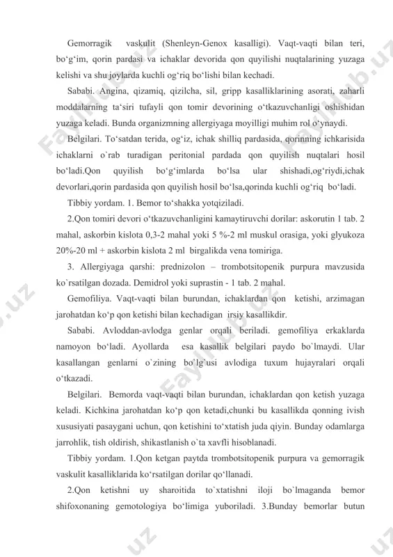 kamqonlik. gemorragik diatezlar. - Page 5