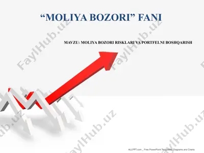 moliya bozori risklari va portfelni boshqarish — PPTX