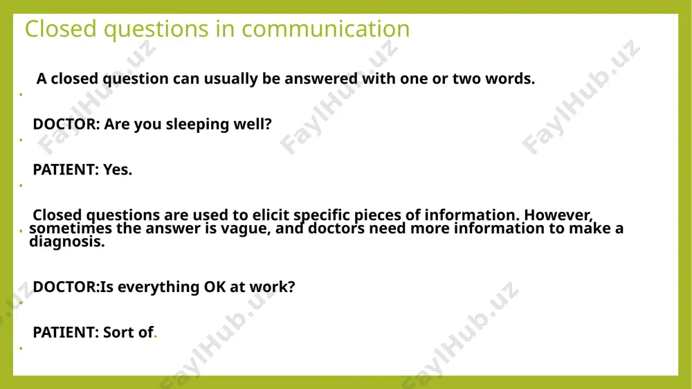 communicationconsidering what the patient thinks - Page 3