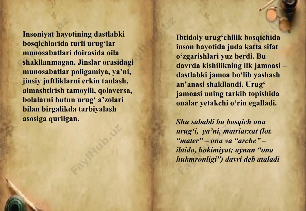 q g‘amxo‘rlik ko‘rsatishlari talab etiladi. malaka – muayyan harakat yoki faoliyatni bajarishning avtomatlashtirilgan shakli. ma’lumot— ta’lim – tarbiya natijasida o’zlashtirilgan va tizimlashtirilgan bilim, hosil qilingan ko’nikma va malakalar hamda tarkib to’gan dunyoqarash majmui. rivojlanish— shaxsning fiziologik va intellektual o’sishida namoyon bo’ladigan miqdor va sifat o’zgarishlar mohiyatini ifoda etuvchi murakkab jarayon. 3. iqtisodiy yo‘nalgan oilalar. bu kabi oilalarda asosiy e’tibor oilaning iqtisodiy ta’minlanganligiga qaratiladi. bolalar yoshligidanoq hayotga amaliy (pragmatik) yondashishga, barcha narsadan o‘zlari uchun qulaylik yaratishga o‘rgatiladi. farzandlar yaxshi o‘qishga da’vat etiladi, biroq, asosiy maqsad – oliy ta’lim muassasasiga kirishdangina iborat bo‘lib qoladi. ota-ona va bolalarning ma’naviy dunyosi qashshoq. oilaviy munosabatlarda bolalarning qiziqishlari hisobga olinmaydi, faqat “foydali” tashabbuslari qo‘llab-quvvatlanadi. buni garchi to‘liq ma’noda ijtimoiylashish deb atab bo‘lmasa-da, bolalar tengdoshlariga nisbatan ertaroq “voyaga yetadilar”. ota-onalar bolalarning qiziqish va ehtiyojlarini anglashga intiladi. farzandlar ham buni tushunishsa-da, biroq, ba’zan ota-onalarning bu boradagi harakatlarini qabul qilisha olmaydi. buning asosiy sababi – ota-onalarning pedagogik madaniyati nihoyatda …