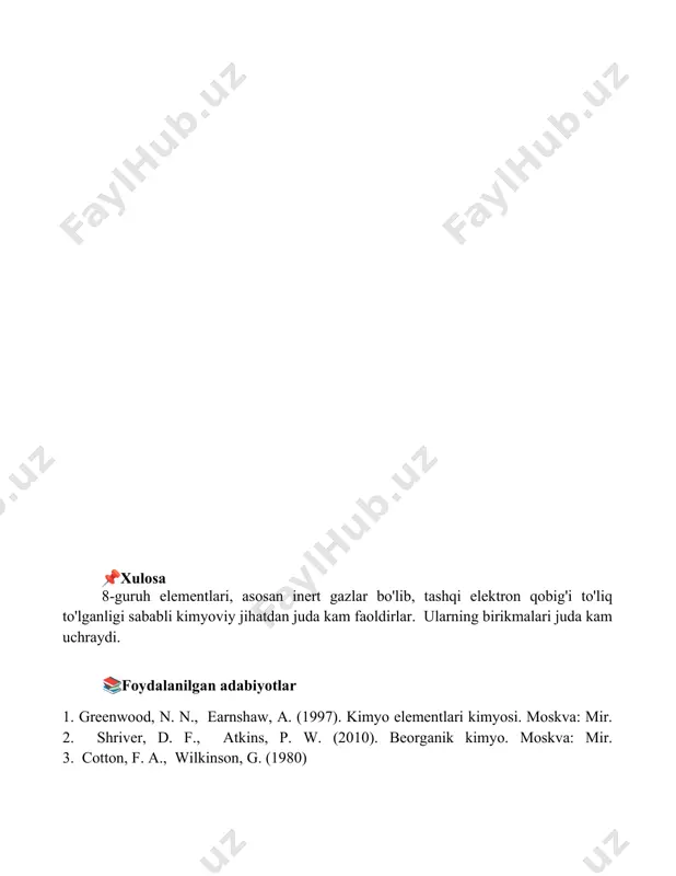 8-guruh elementlari - Page 5