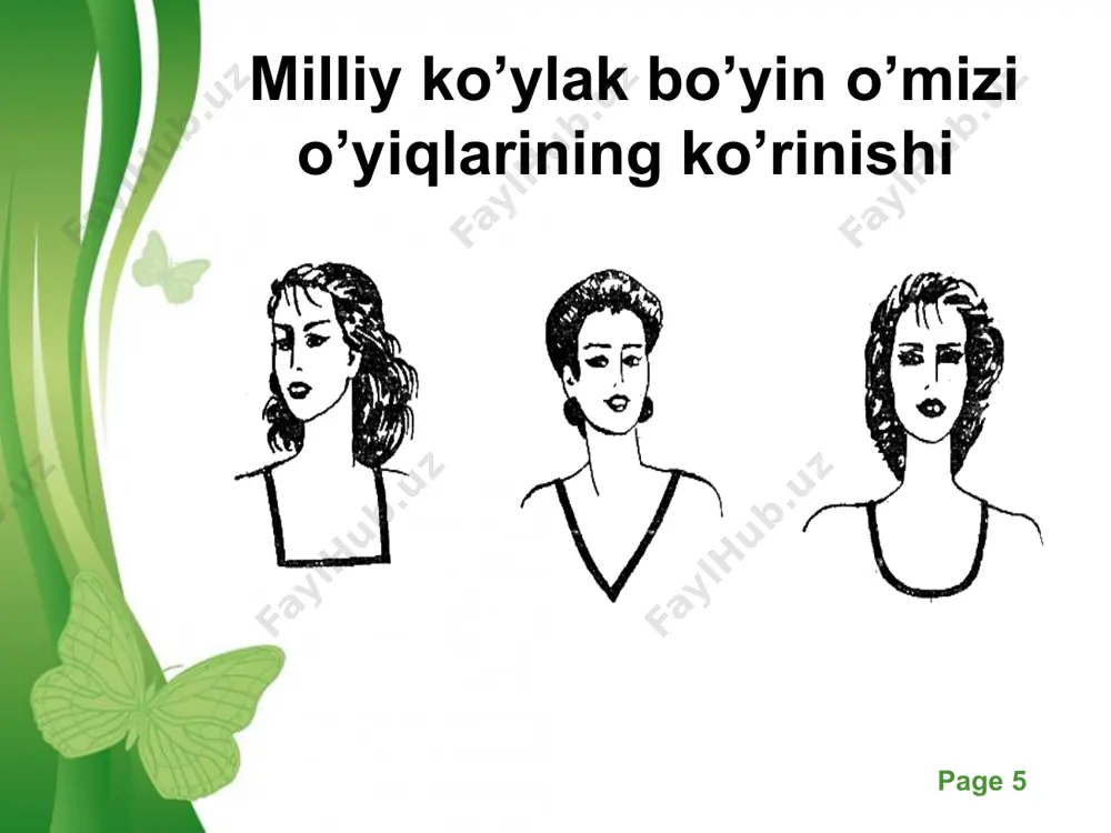 ayollar milliy ko’ylagini loyihalash - Page 5
