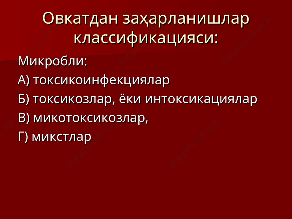 ovqatdan zaharlanishni oldini oluvchi tadbirlar - Page 5