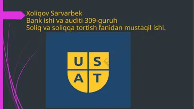 yangi aksiz markalari — PPTX