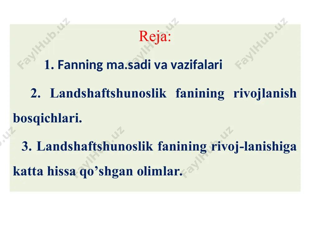 atagan bo‘lsa, landshaftshunos n.a.solnsev (1948) v.v.dokuchayev landshaftshunoslikning tub asoslarini, ya'ni poydevorini yaratdi deb ta'kidlaydi. uning dasht landshaftlarini o‘zgartirish bo‘yicha tuzgan dasturini inobatga olgan a.g.isachenko (1991) esa v.v.dokuchayev amaliy geografiya, aniqrog‘i amaliy landshaftshunoslikning ham asoschisidir, degan xulosaga keladi. v.v.dokuchayev o‘zidan keyin bir talay hamfikr shogirdlar qoldirgan olimlardandir. uning g‘oyalarini keyinchalik a.n.krasnov (1862 - 1914), g.f.morozov (1867 - 1928), g.i.tanfilev (1857 -1928), g.n.visotskiy (1865 - 1946), v.i.vernadskiy (1863 -1945), k.d.glinka (1867 - 1927) kabi shogirdlari fanning turli yo‘nalishlarida targ‘ib qilib, rivojlantirib bordilar. l.i.prasolov, s.s.neustruyev, n.a.dimo, l.s.berg, i.m.krasheninnikov, b.b.polinov va boshqalar, garchi v.v.dokuchayevning bevosita shogirdlari bo‘lib hisoblanmasalar ham, uning g‘oyalari ta'sirida bo‘lib, o‘z sohalarida yetuk olimlar sifatida tanildilar. landshaftshunoslik fanining taraqqiyot tarixi bilan ozmi-ko‘pmi shug‘ullangan olimlarning aksariyati landshaft tushunchasini birinchi bo‘lib geografiya faniga kiritgan va uni ifodalab berishga harakat qilgan kishi ekanligini e'tirof etadilar. darhaqiqat, uning 1913 yilda e'lon qilingan "опыт разделение сибири и туркестан на ландшафтное и морфологические области" nomli asarida ilk …