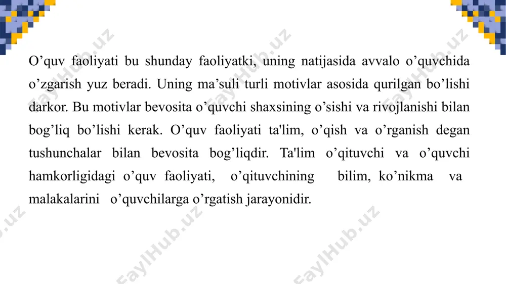 ta’lim va tarbiya psixologiyasi - Page 4