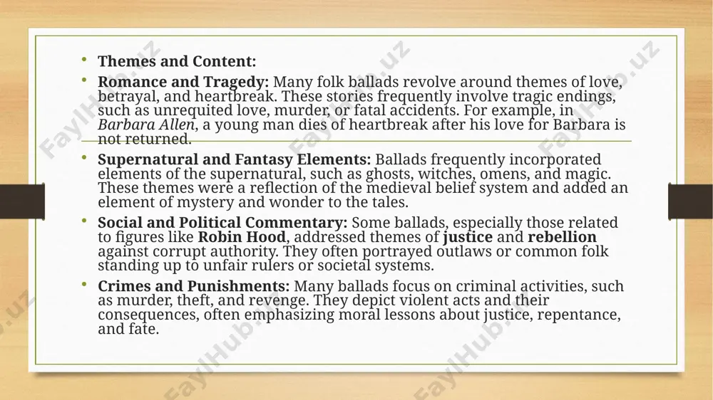 english folk ballads in the 14th and 15th century - Page 5