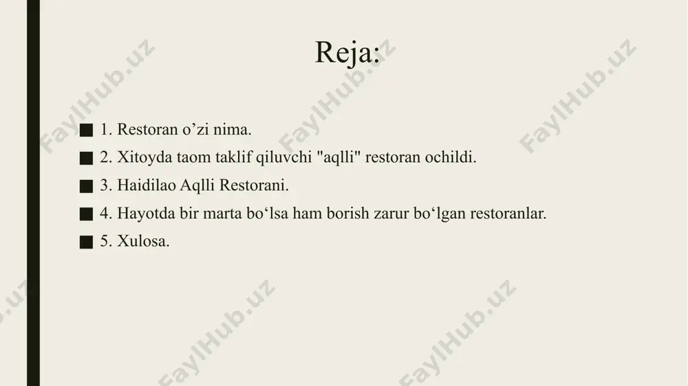 iroq u mijozlarga xush kelsa, uni boshqa restoranlarga ham tatbiq qilishi mumkin. haidilao aqlli restorani haidilao smart restaurant oshxonani integratsiyalashgan boshqaruvini amalga oshirish uchun yangi ishlab chiqilgan ikms tizimidan foydalanadi. oshxonaning aqlli miyasi singari, ikms aqlli oshxonaning barcha jihatlari to'g'risidagi ma'lumotlarni to'plashi, ma'lumotlarni ko'p o'lchovlarda tahlil qilishi va ishlaydigan holat, ishlab chiqarish holati, inventarizatsiya holati va oshxonaning saqlash muddatini real vaqt rejimida birlashtirishi mumkin. aqlli oshxona. boshqarish. tegishli ovqatlanishdan oshxonadagi idish-tovoq, idishning pastki qismini tayyorlash va ovqatni etkazib berishgacha, barchasi "qora texnologiya" qatoriga qo'shilib, u "boshqarilmasdan" yuqori darajada amalga oshiriladi. aqlli oziq-ovqat ombori: oziq-ovqat mahsulotlarini qayta ishlash birlashtirilgan va markaziy qayta ishlash va tarqatish uchun markaziy oshxonaga joylashtirilgan. barcha idishlar haroratni avtomatik boshqarish 300000 klassli ultra toza aqlli oziq-ovqat omboridan, butun jarayon orqali 0 ~ 4 ° c sovuq zanjirli yangi saqlash logistika do'koniga avtomatik mashinaga kiradi. avtomatik oziq-ovqat mashinasi: oldingi buyurtma tizimiga ulangan avtomatik oziq-ovqat mashinasi. robot qo'li tanlangan …