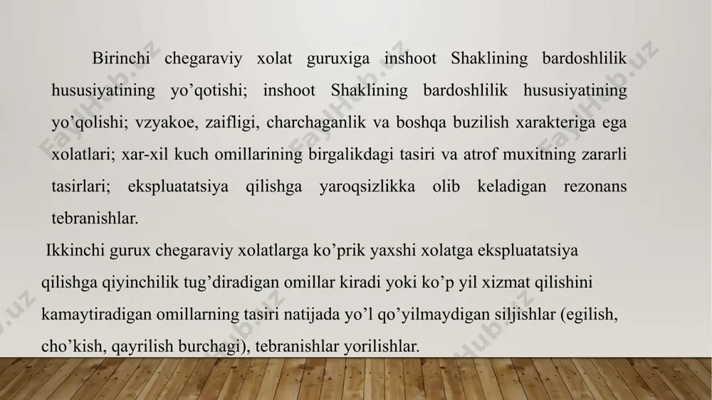 ko’prikinshootlarni va quvurlarni hisoblash usullari haqida umumiy tushuncha - Page 5