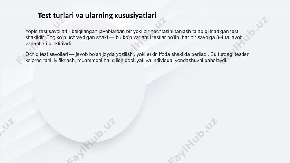ishlash va rivojlanish imkoniga ega bo‘ladilar. xatoliklar yuzasidan turli yordamchi manbalar va qo‘shimcha adabiyotlardan foydalanish muammo sabablarini aniqroq tushunish va to‘g‘ri yechim topish imkonini oshiradi. ustozlar, murabbiylar va tajribali kadrlar bilan individual mashg‘ulotlar va maslahatlar o‘z-o‘zini rivojlantirish uchun katta rol o‘ynaydi. image1.jpg image2.jpg image3.jpg image4.png image5.png image6.png image7.png neumorphic round shape design on empty white banner basic rgb minimalist white background with neumorphic circle /docprops/thumbnail.jpeg