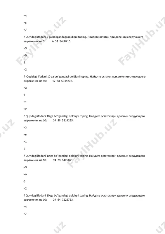сия. если , , найти . 24 =40 =56 =36 ? – geometrik progressiya. agar bo’lsa, ni toping. – геометрическая прогрессия. если , найти . =32 64 =80 =128 ? – geometrik progressiya. agar bo’lsa, ni toping. – геометрическая прогрессия. если , найти . 52 =64 =48 =68 ? – geometrik progressiya. agar bo’lsa, ni toping. – геометрическая прогрессия. если , найти . = 45 =16 90 = 78 ? – geometrik progressiya. agar bo’lsa, ni toping. – геометрическая прогрессия. если , найти . =62 =75 =94 46 ? – geometrik progressiya. agar bo’lsa, ni toping. – геометрическая прогрессия. если , найти . 53 =64 =86 =48 ? sonining ini toping. найдите 25% от числа 120. =25 30 =40 =45 ? sonining ini toping. найдите 30% от числа 60. = 28 = 24 18 = 36 ? sonining ini toping. найдите 20% от числа 80. =24 16 =42 =38 ? …
