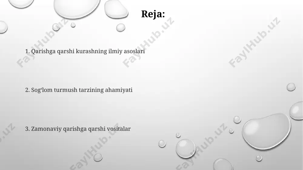 r beradi. zamonaviy genetika texnologiyalari, masalan, crispr-cas9, dnkdagi qarish bilan bog'liq mutatsiyalarni aniqlash va tuzatish orqali o'rtacha umr ko'rishni 10-15% ga oshirish potentsialiga ega. stressni boshqarish va uyqu uyqusizlik surunkali stress bilan bog'liq bo'lib, kortizol darajasini 40% ga oshirishi mumkin, bu esa terining qarishini tezlashtiradi va immunitet tizimini zaiflashtiradi. stressni samarali boshqarish, masalan, meditatsiya yoki yoga orqali, 7-8 soat sifatli uyquga erishish ehtimolini 30% ga oshirishi mumkin, bu esa hujayra ta'mirlash jarayonlarini yaxshilaydi. kundalik 30 daqiqalik jismoniy mashqlar va yetarli uyqu (7-9 soat) kombinatsiyasi oksidlovchi stressni 25% ga kamaytirishi va antioksidant himoyasini kuchaytirishi mumligini ko'rsatuvchi tadqiqotlar mavjud. teri parvarishi va go'zallik haftada 2-3 marta yuzga yuqori sifatli namlovchi niqoblar qo'llash, terining suv balansini tiklashga va uning yoshligini saqlashga yordam beradi, hujayralarni namlash darajasini 15-20% ga oshiradi. teri parvarishi va go'zallik uchun muntazam ravishda kamida 8 soat uxlash, yoshga bog'liq o'zgarishlarni sekinlashtirishda muhim ahamiyatga ega bo'lib, hujayralarni ta'mirlash jarayonini yaxshilaydi. kundalik …