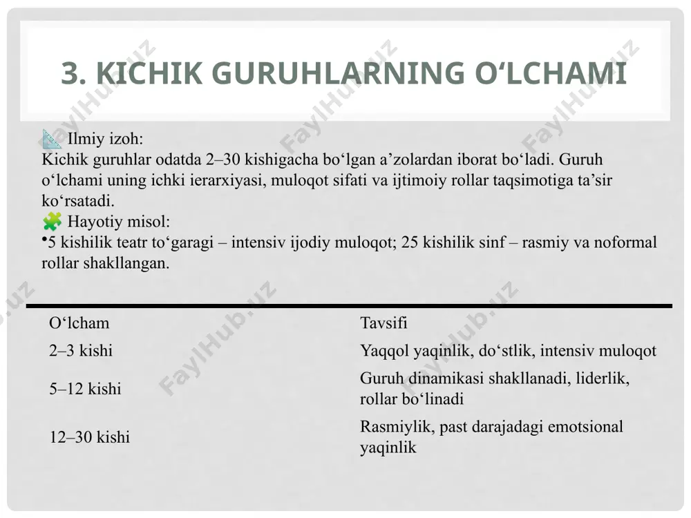 ijtimoiy psixologiyada kichik guruh muammosi - Page 5