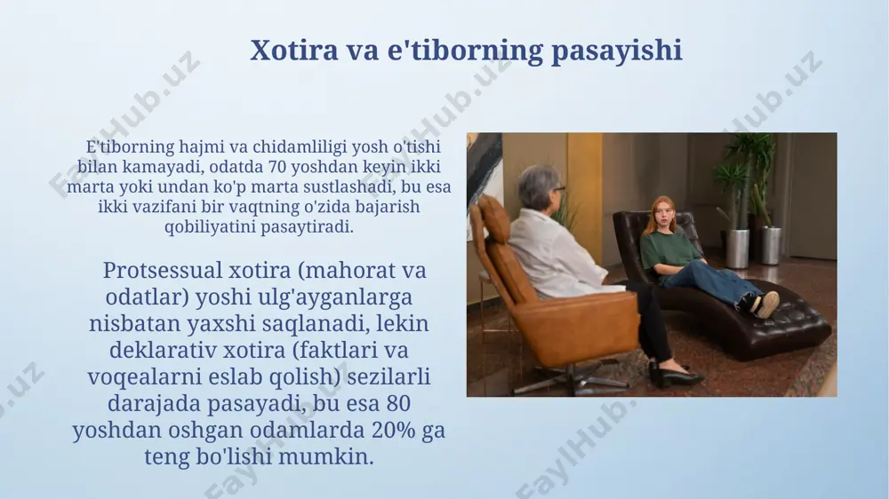 keksalik va keksayish davri psixologiyasi - Page 5