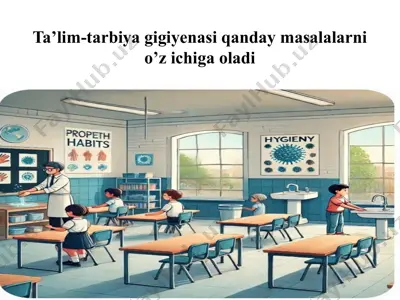 ta’lim-tarbiya gigiyenasi — PPTX