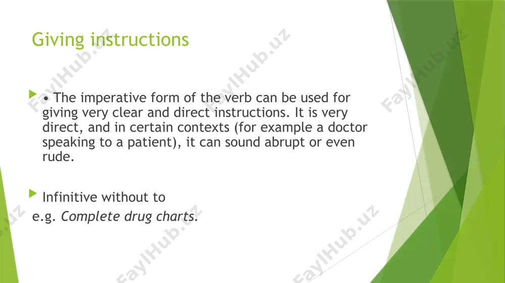 instructions and procedures - Page 2