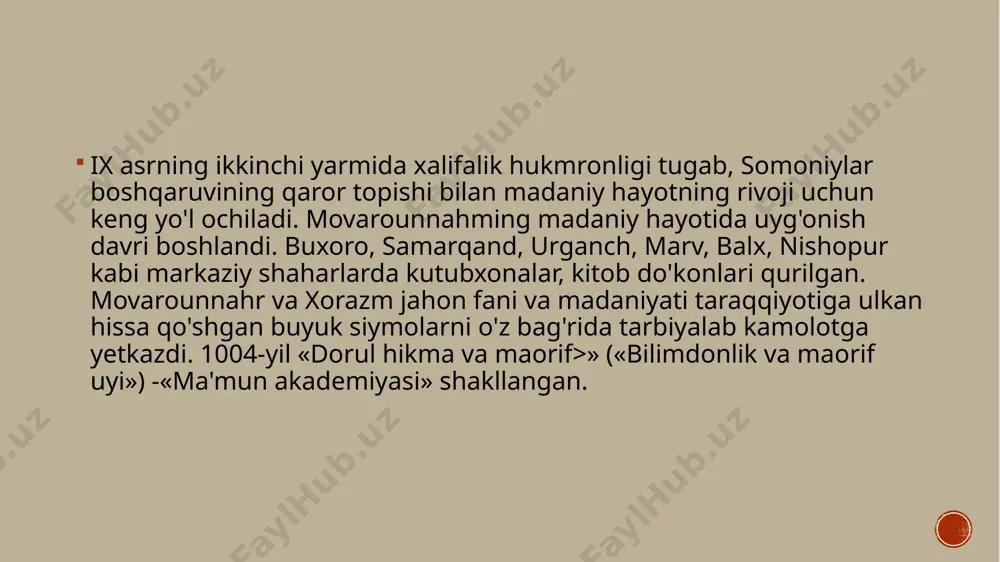movarounnaxr va xorazm madaniy yuksalishda - Page 4