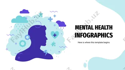 mantal health infographics — PPTX
