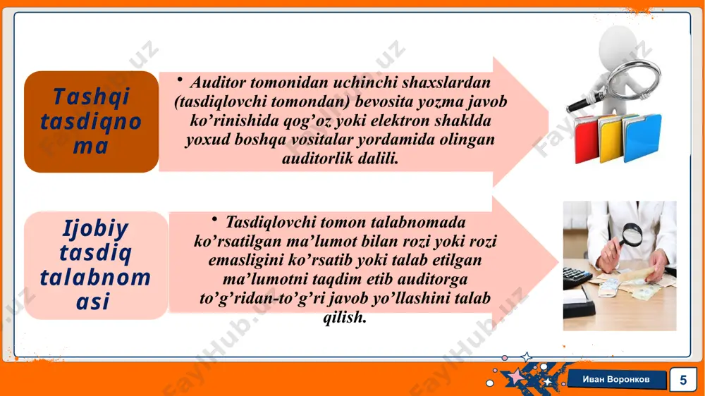auditning xalqaro standarti 505 – tashqi tasdiqnomalar - Page 5