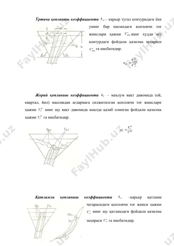 очиқ кон ишларининг асосий босқичлари - Page 5