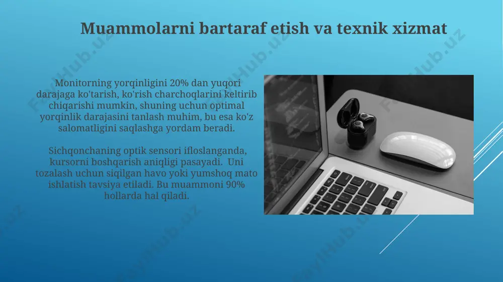 monitor va sichqoncha qurilmalarining vazifalari - Page 3