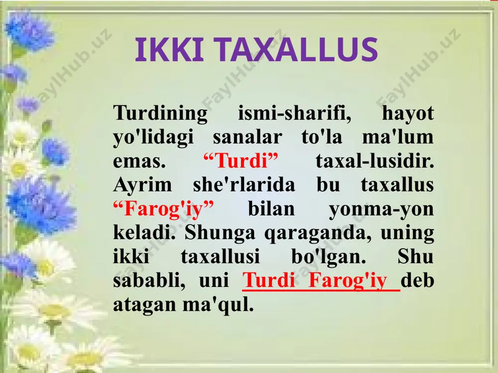 turdi farog'iy - Page 5