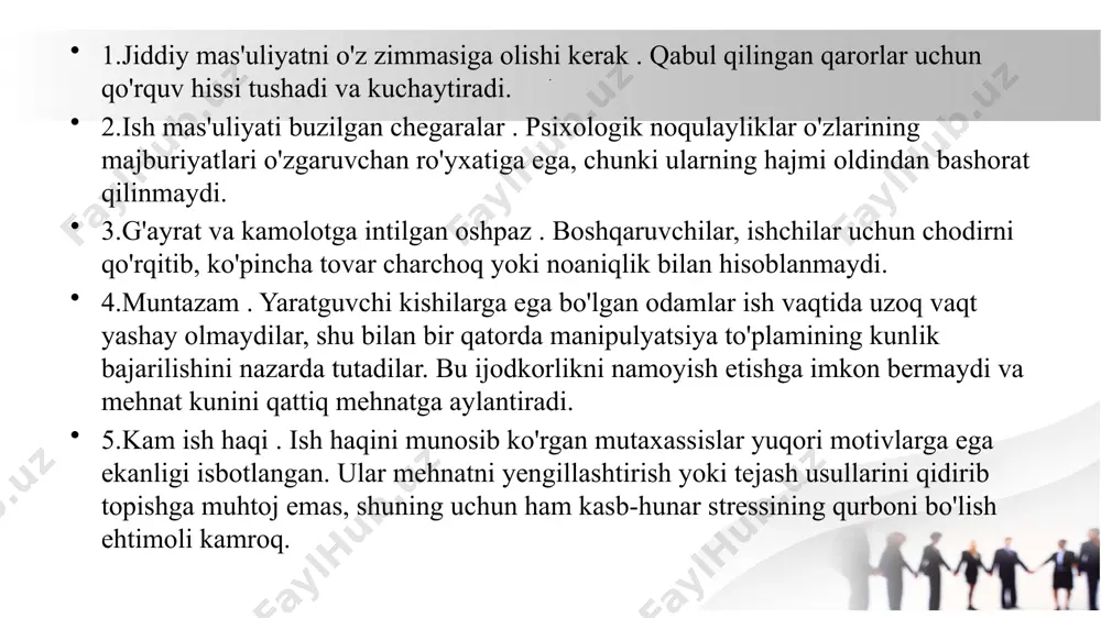 kasbiy stress nima? - Page 5