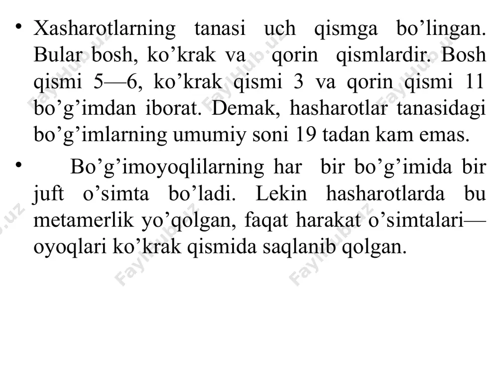 xasharotlar marfologiyasi - Page 5