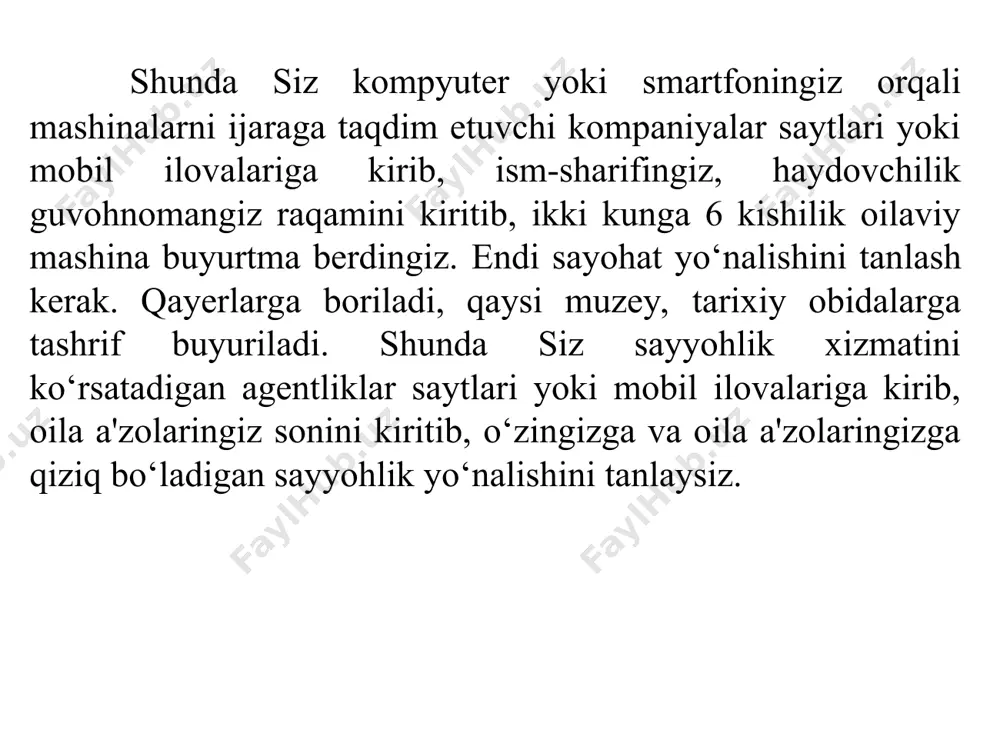 qanday masala bo‘yicha foydali ma‘lumotlarni topish mumkin. portaldagi “onlayn-konsultatsiya” bo‘limida esa qishloq xo‘jaligiga oid har qanday mavzu yuzasidan savol berib, malakali mutaxassislardan onlayn tarzda 24/7 rejimida javob olish mumkin. buning uchun tizimda ro‘yxatdan o‘tib, savolni tegishli shaklda yuborish kifoya. savollar agronomiya, poliz mahsulotlarini yetishtirish, veterinariya, uzumchilik, chorvachilik, sabzavotchilik, parrandachilik, baliqchilik, bog‘dorchilik sohalariga oid huquqiy va amaliy masalalar yuzasidan berilishi mumkin. undan tashqari web-portalda qishloq xo‘jaligining 50dan ortiq mahsulotlari bo‘yicha haftalik narxlar viloyatlar kesimida yangilanib boriladi. fermerlarning mahsulotlarini sotishda qanday raqamli imkoniyatlar mavjud? fermerlar yetishtirgan meva-sabzavotlarni sotish yoki faoliyatlarida zarur bo‘lgan asbob-uskunalarni sotib olish uchun portaldagi “savdo maydonchasi” bo‘limiga bepul e‘lon berishlari mumkin. shuni aytib o‘tish joizki, hozirda ushbu savdo maydonchada fermerlarimiz hamda eksporterlarni bir-biriga bog‘lash uchun pul o‘tkazmalari kafolatlangan va fermerlar eksporterlarga to‘g‘ridan-to‘g‘ri mahsulotlarini taqdim eta oladigan savdo platformasi ustidan ish olib borilmoqda. ushbu platforma orqali eksporterlar o‘ziga kerakli mahsulotlarni tender orqali platformaga chiqarib fermerlardan to‘g‘ridan-to‘g‘ri takliflar qabul qilish imkoniyati …