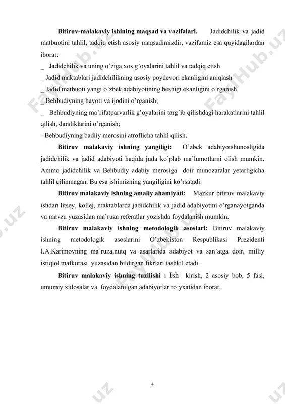 q vaqt hamda kо‘p tomonlama davom etishi tabiiy hol. shu ma’noda jadidchilikning kelib chiqishiga va mohiyatiga doir fikr bildirish hamda bu boradagi fikr almashinuvlar deyarli endi boshlanmoqda desak, yanglishmagan bо‘lamiz. taniqli jadidshunos olim, professor begali qosimov “milliy uyg‘onish” deb nomlangan kitobida “jadidchilik” istilohining kelib chiqishi haqida tо‘xtalib, shu munosabat bilan uning mohiyati tо‘g‘risida ham fikr bildiradi: “jadidchilikning” asosida “jadid” sо‘zi yotadi. “jadid”ning ma’nosi “yangi” demakdir. u shunchaki “yangi” yo bо‘lmasa, “yangilik tarafdori” degani emas. balki “yangi tafakkur“, “yangi inson”, “yangi avlod” singari keng ma’nolarni о‘zida mujassam etgan mazkur ta’rifni “jadidchilik” istilohining boshqalarga nisbatan tо‘g‘ri, mukammalroq talqini deyish mumkin. b.qosimov ayni shu kitobda jadidchilikning xarakter – yо‘nalishi haqida ham qisqa, lekin lо‘nda va obyektiv fikr bildiradi: “jadidchilik – oqim emas, harakat. ijtimoiy, siyosiy, ma’rifiy harakat” . mazkur harakat maqsadlariga kо‘ra, vatan, millat va davr oldida turgan ulkan ijtimoiy–siyosiy, ma’naviy-ma’rifiy muammolarni turkiston xalqlarini ma’rifatli qilish, ular hayotini qaytadan madaniylashtirish va zamonaviylashtirish yо‘li …