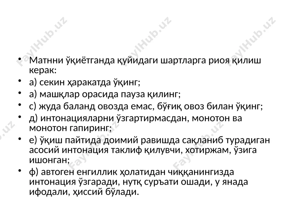езлаштиришга ва автоген машғулотлардан янада самарали фойдаланишга ҳисса қўшадилар. асосий дам олиш машқларини ўзлаштиргандан сўнг, келгуси фаолият учун спорциенни фаоллаштириш учун машқлар ўтказилади.дам олиш (дам олиш) ҳолатидан чиқиш техникаси ва фаоллаштириш техникаси автоген машғулотларнинг енг муҳим якуний қисмидир. ушбу қисм, айниқса, автоген машғулотлар мусобақадан олдин, спортчининг масъулиятли ишлашидан олдин қўлланилганда жуда муҳимдир. уни амалга оширишга етарлича еътибор бермаслик исталмаган натижаларга олиб келиши мумкин-спортчи фаоллигининг пасайиши, уйқучанлик, сафарбарлик тайёргарлигининг заифлашиши. фаоллаштириш машқлари айниқса аниқ, ифодали, тетиклантирувчи ҳиссий оҳангда бажарилиши керак. sport амалиётида автоген машғулотларни ўтказиш бўйича кўрсатмалар мураббий, психолог ёки шифокор раҳбарлигида автоген машғулотлар техникасини ўзлаштирган спортчи уни мустақил равишда қўллаши мумкин.олинган маҳоратни мустаҳкамлаш учун ўқув жараёнида шаклланган шартли рефлекс алоқаларининг йўқ бўлиб кетишига йўл қўймаслик учун кунига 2-3 marta автоген машғулотлардан мунтазам фойдаланишни давом еттириш керак. автоген машғулотларнинг олинган кўникмаларининг асосий мақсади шундаки, улар ҳар қандай вақтда ва ҳар қандай ҳолатда, масалан, мусобақадаги чиқишдан олдин, танаффуслар пайтида ўз ҳолатларини ўзбошимчалик …