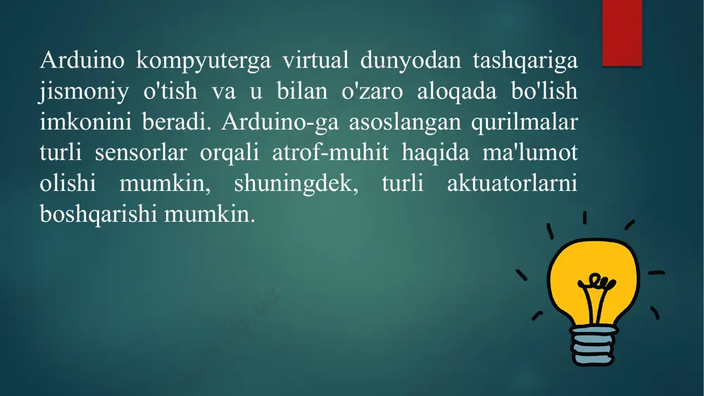 arduino mikroprotsessorlarining tavsifi - Page 4