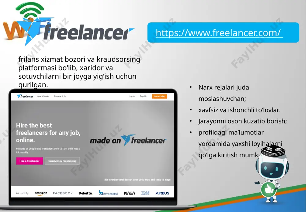 web-freelance saytlari bilan tanishish - Page 5