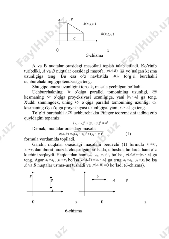 tekislikda koordinatalar metodi - Page 5