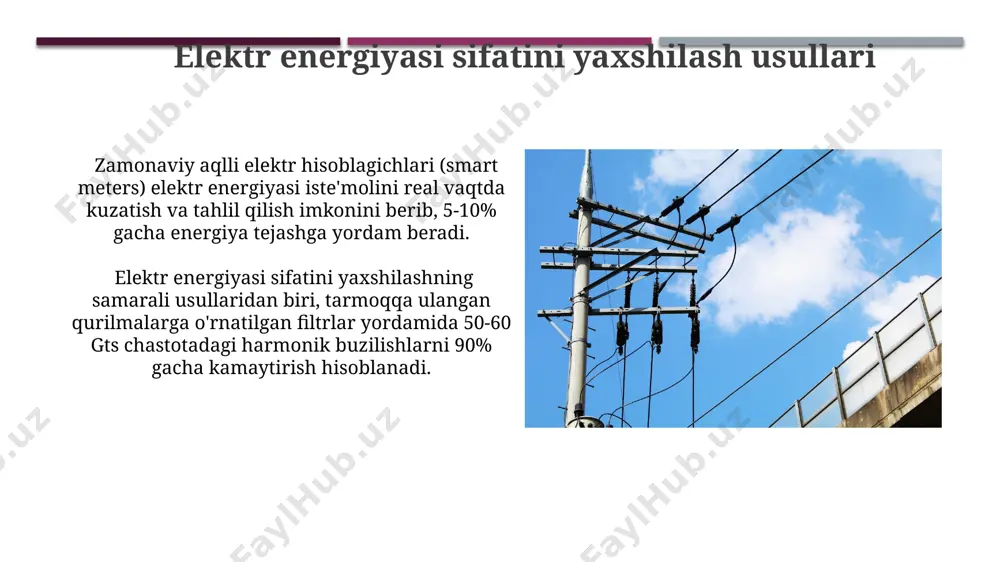 elektr energiyasining sifatini oshirish usullari - Page 4