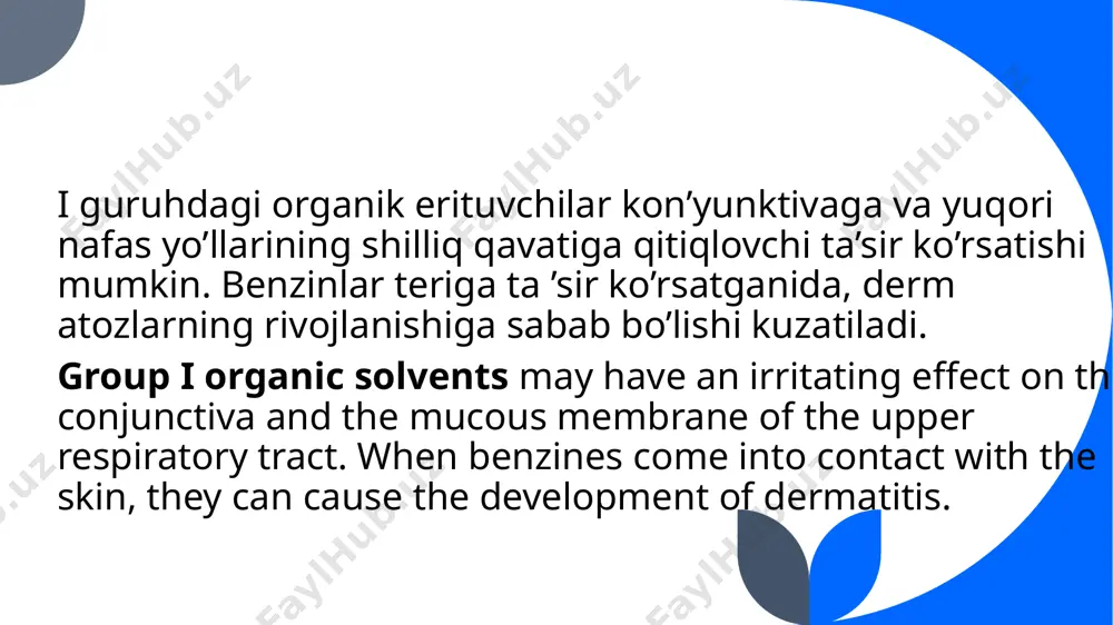 toxicity of organic solvents - Page 4