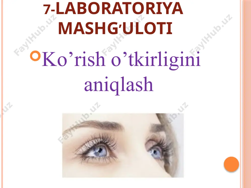 ko'rish o'tkirligini aniqlash - Page 2