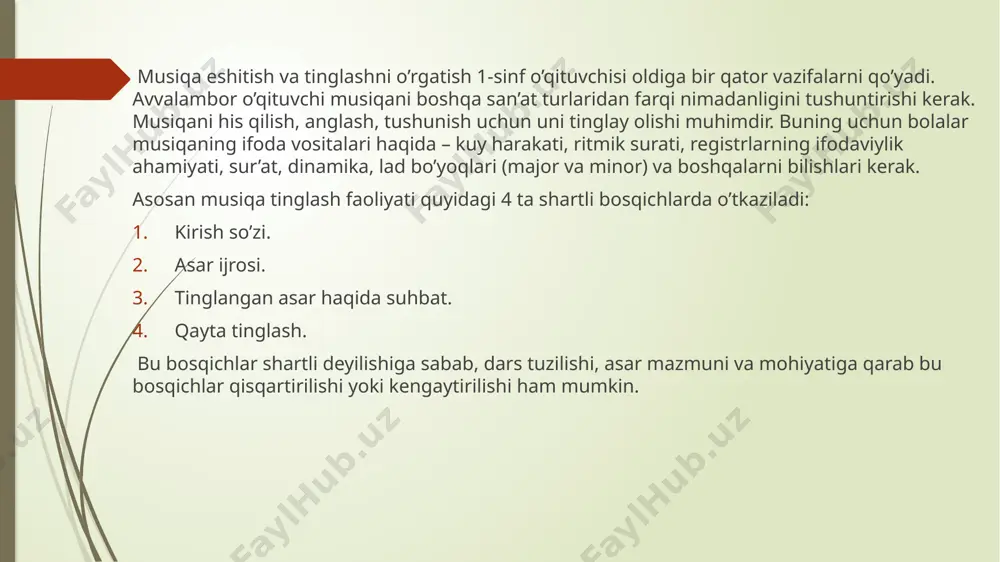 boshlang’ich sinf o’quvchilarida musiqa tinglash idrokini shakllantirish uslublari - Page 5
